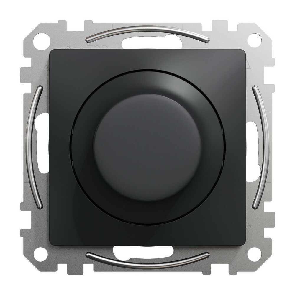 Димер Schneider Sedna Design чорний LED поворотний ( SDD114502 )